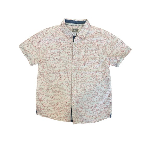 Lot Of 3 Penguin/ Free Planet Boys Button Down Shirts Size 10/12 - Picture 5 of 8